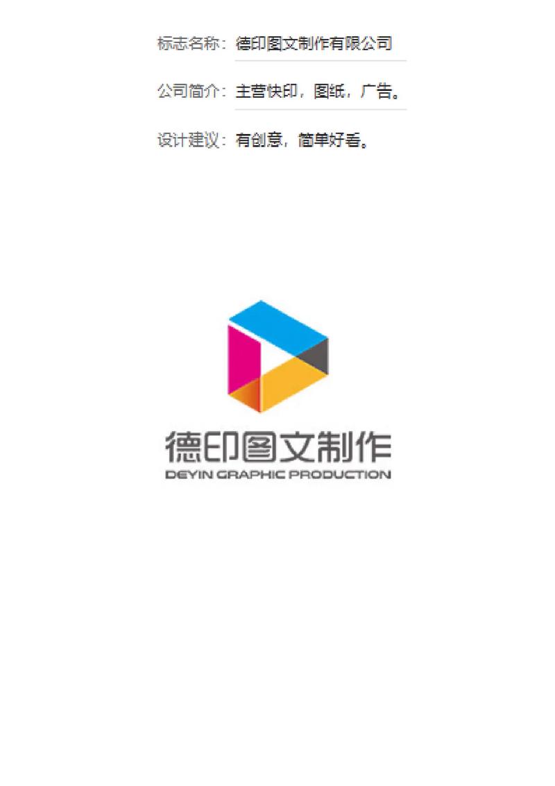 圖紙廣告圖文制作公司商標標志logo設計 定稿哪款你猜得到嗎？
